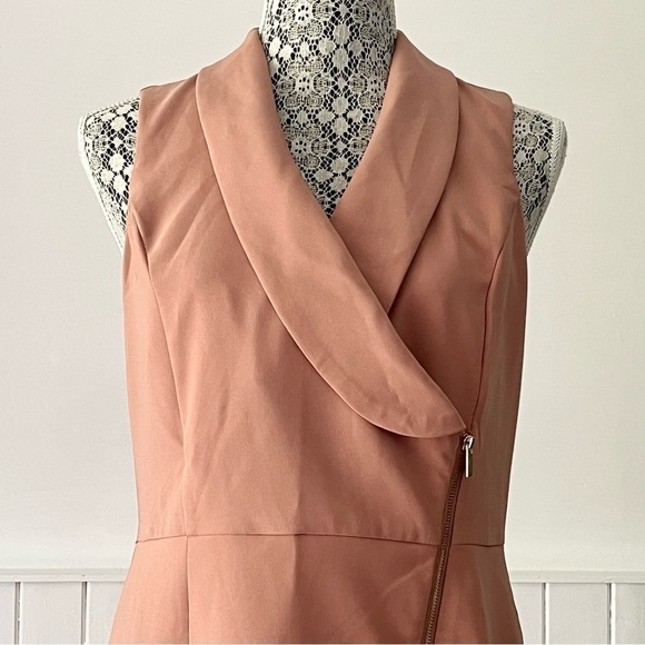 Dynamite Shawl Collar Wrap Dress Size M - Picture 2 of 15